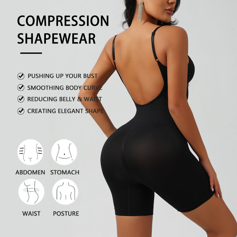 Women Open Back Figure Shaping Body Shaper