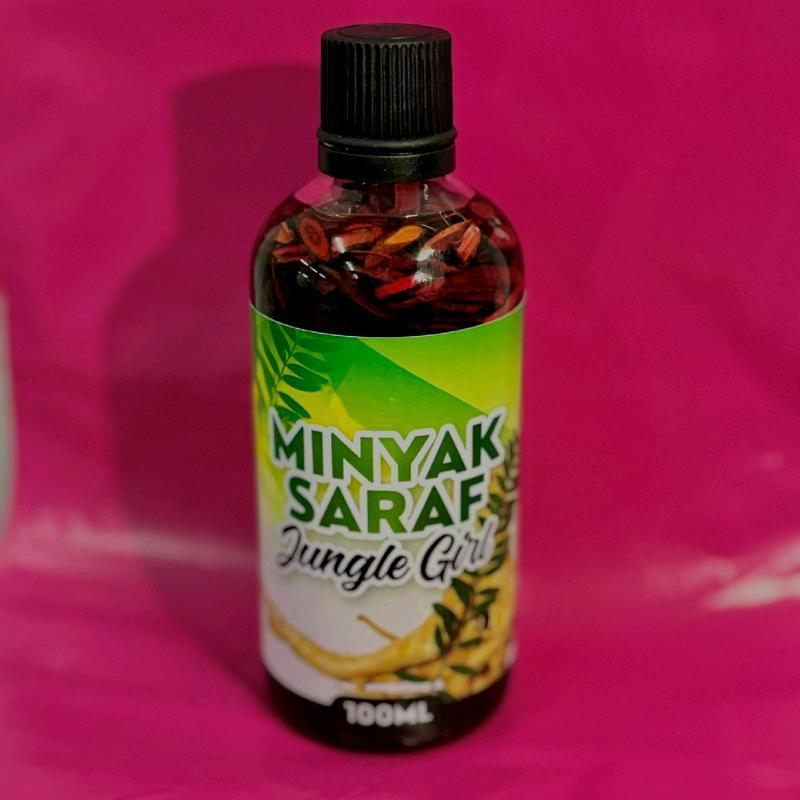 Jungle Girl Herbal Massage Oil for Moisturizing and Pain Relief