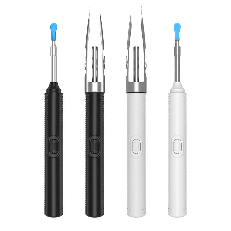 LED Lighted Ear Pick Cleaning Tool Set with Tweezers