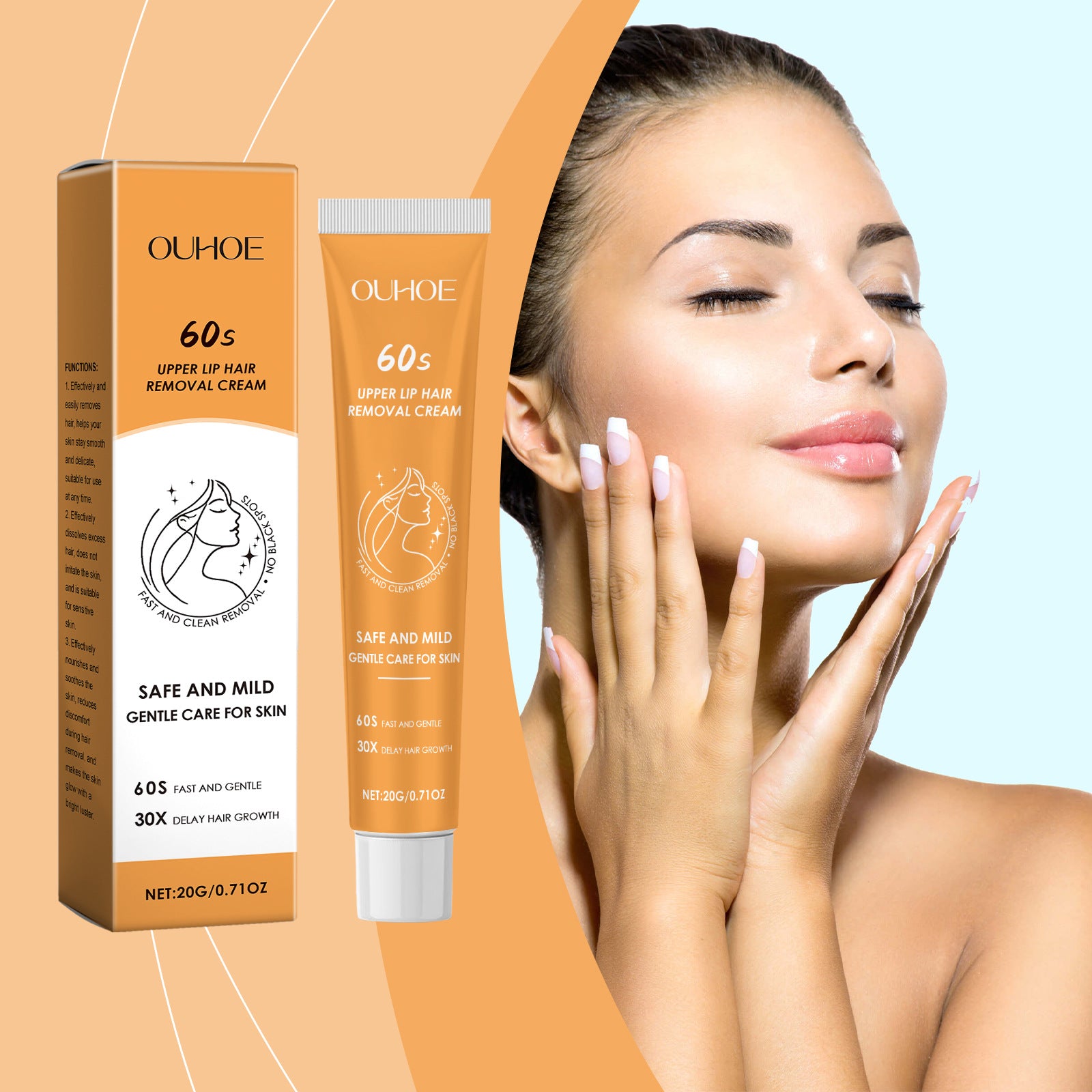 Hair Removal Cream for Body and Face