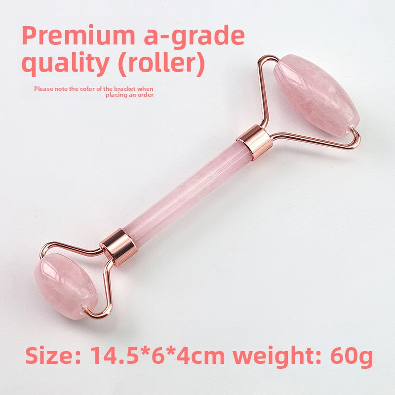 Jade Facial Massager Roller and Scraper