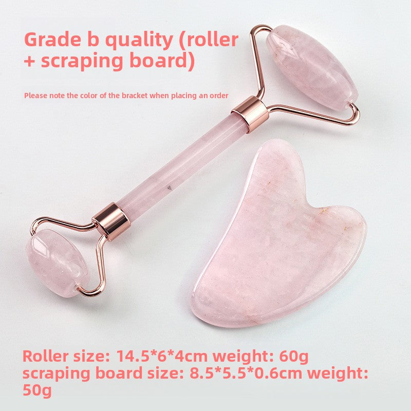 Jade Facial Massager Roller and Scraper