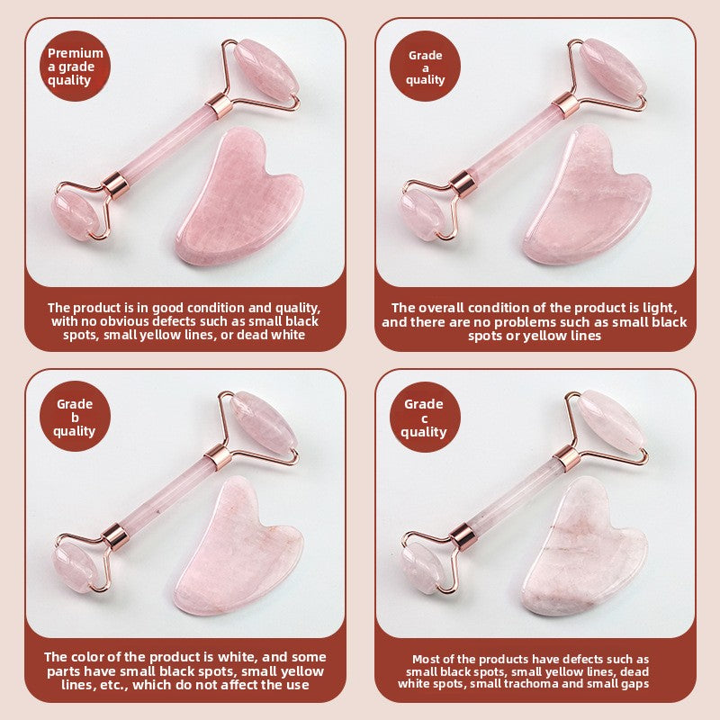Jade Facial Massager Roller and Scraper