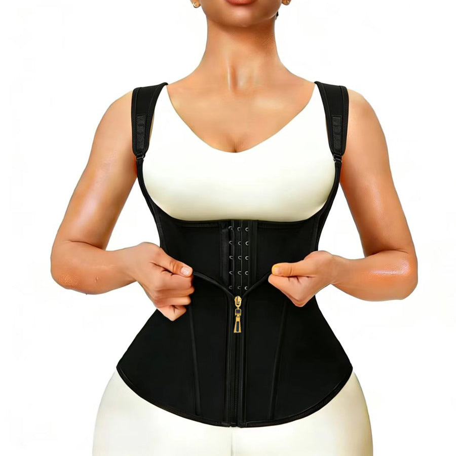 Women's Mesh Steel Bone Corset Body Shaper