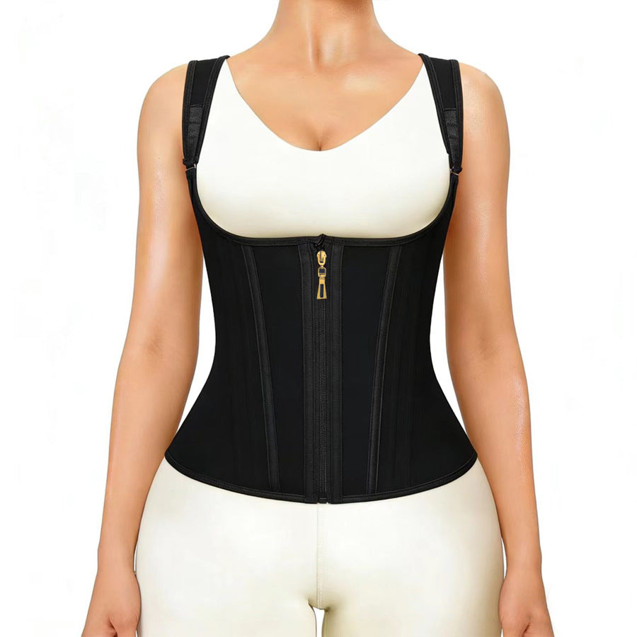 Women's Mesh Steel Bone Corset Body Shaper